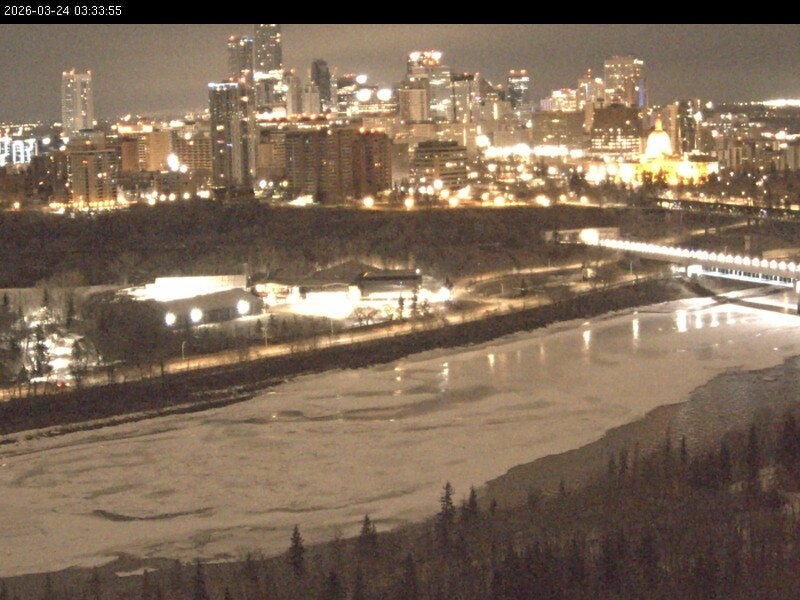 Archived image Webcam Edmonton: View Skyline