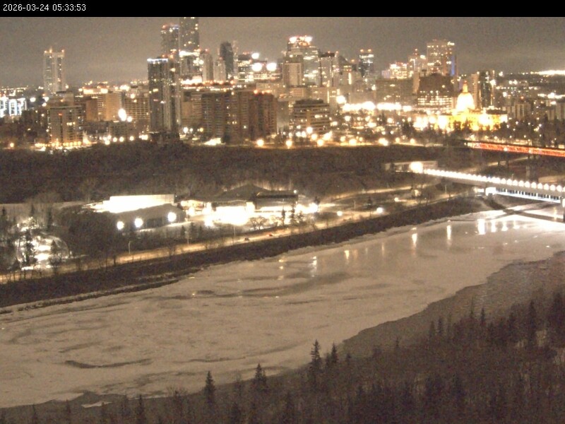 Archived image Webcam Edmonton: View Skyline
