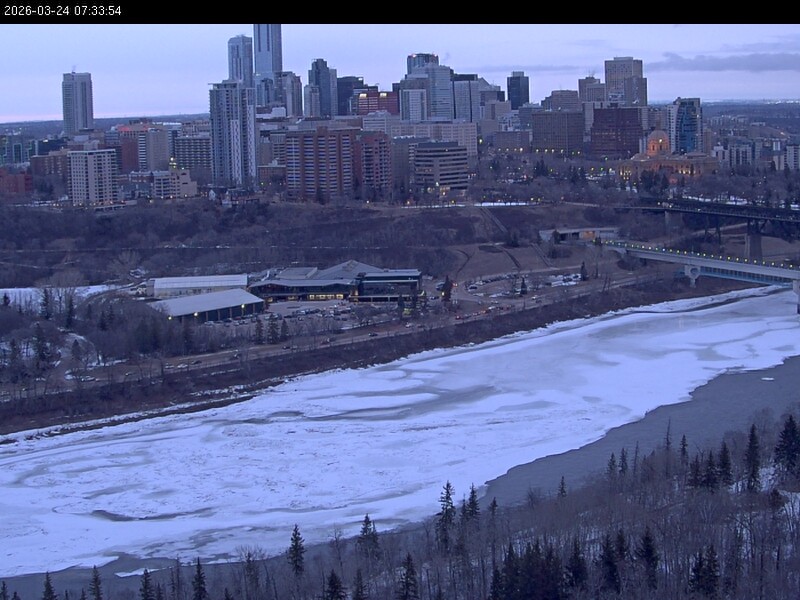 Archived image Webcam Edmonton: View Skyline