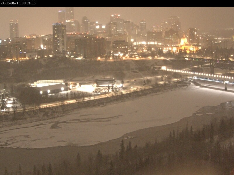 Archived image Webcam Edmonton: View Skyline