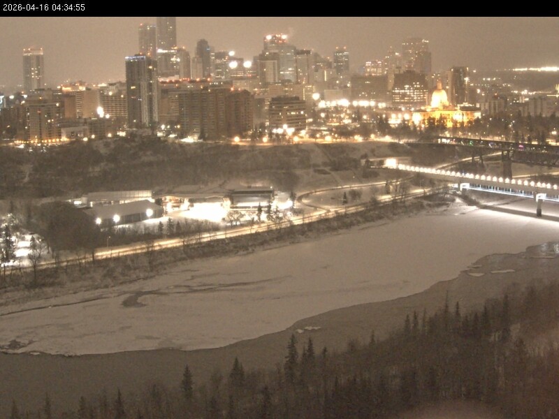 Archived image Webcam Edmonton: View Skyline