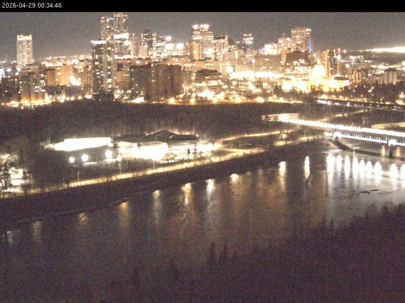 Archived image Webcam Edmonton: View Skyline
