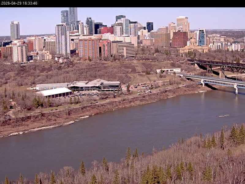 Archived image Webcam Edmonton: View Skyline