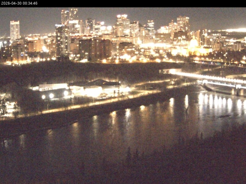Archived image Webcam Edmonton: View Skyline