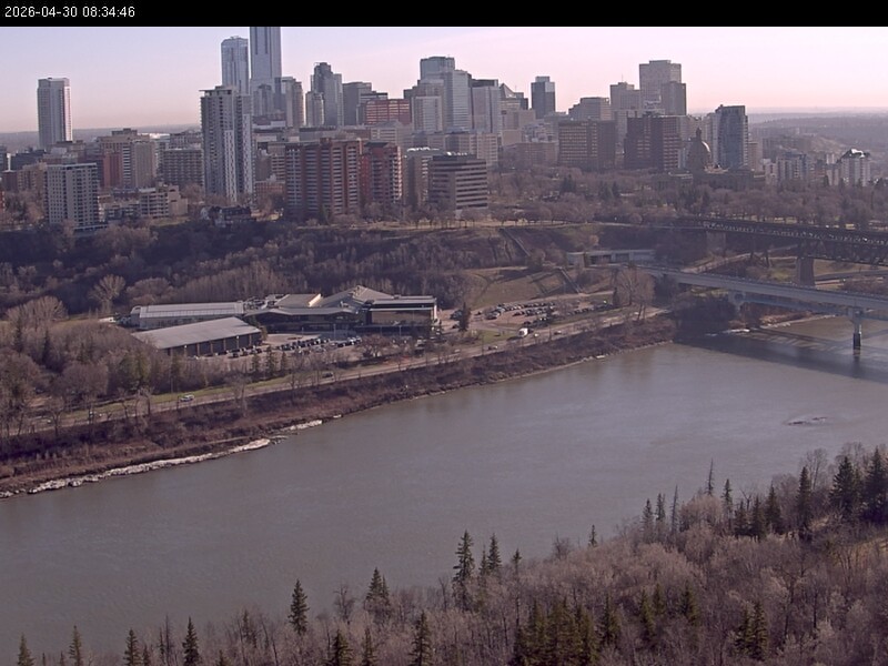 Archived image Webcam Edmonton: View Skyline
