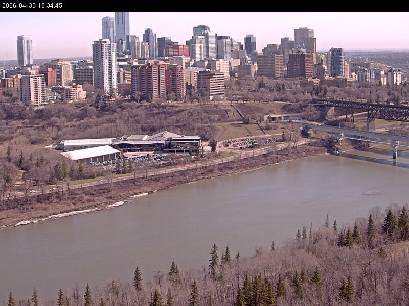Archived image Webcam Edmonton: View Skyline