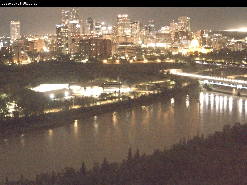 Archived image Webcam Edmonton: View Skyline