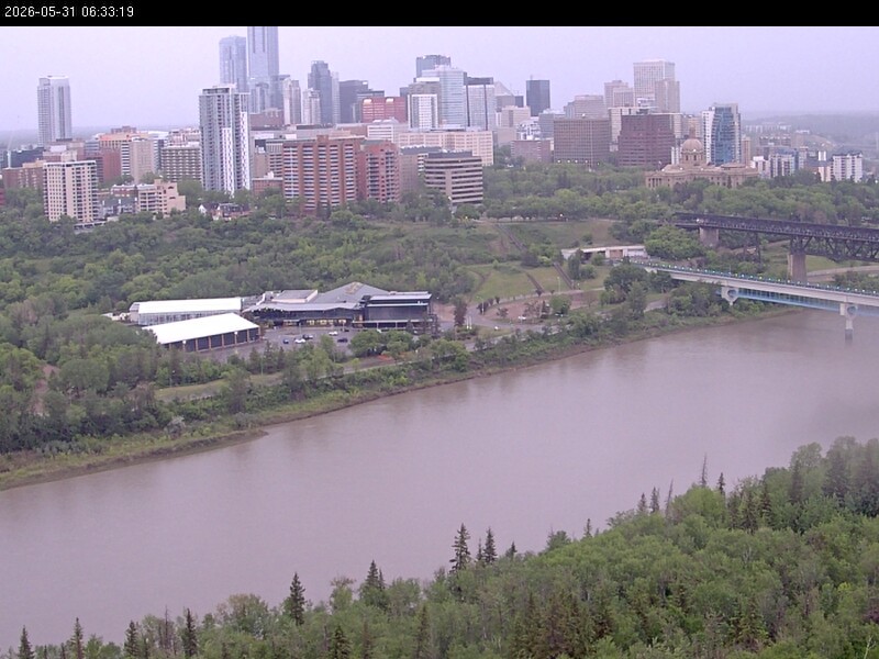 Archived image Webcam Edmonton: View Skyline
