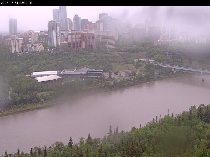 Archived image Webcam Edmonton: View Skyline