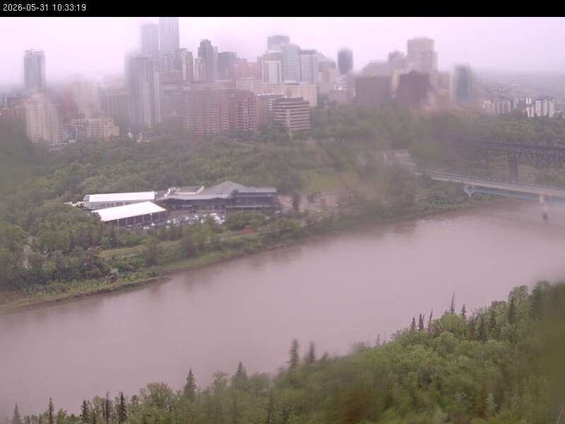 Archived image Webcam Edmonton: View Skyline