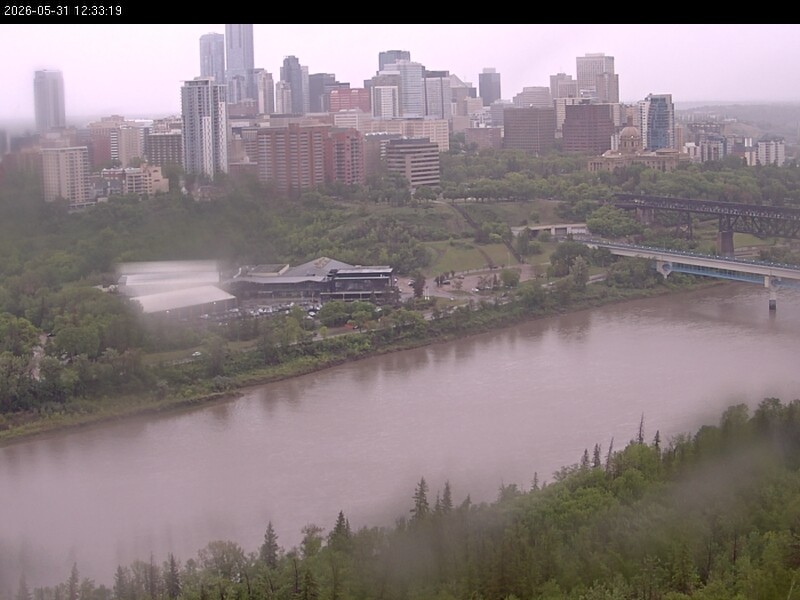 Archived image Webcam Edmonton: View Skyline