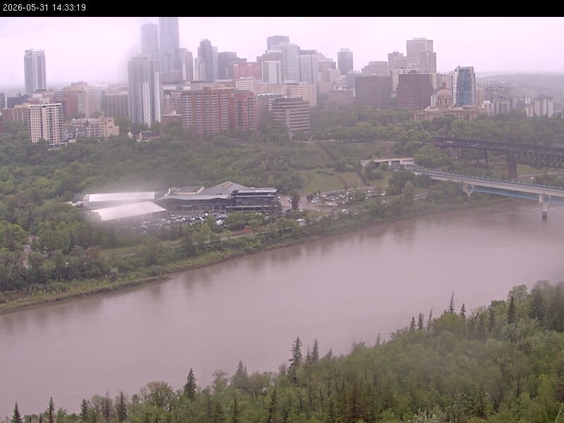 Archived image Webcam Edmonton: View Skyline