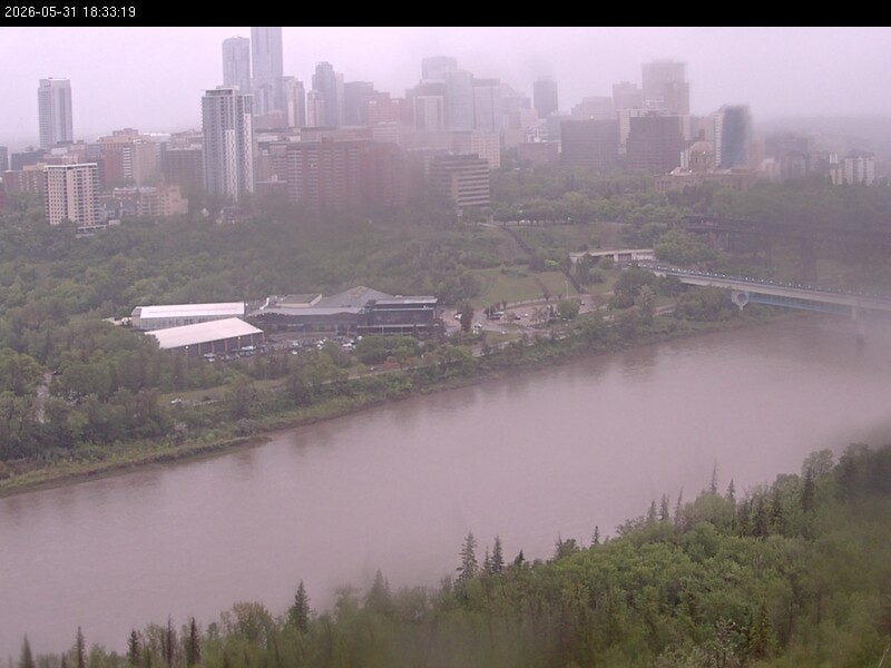 Archived image Webcam Edmonton: View Skyline
