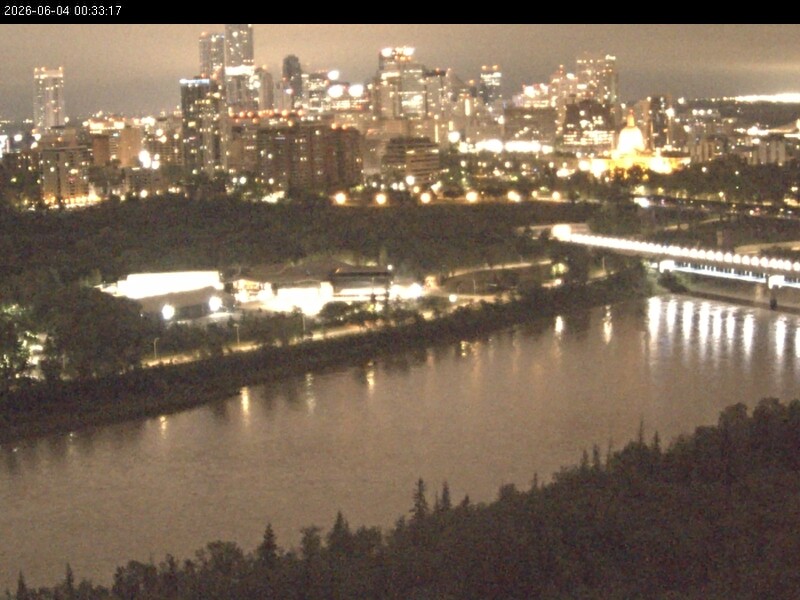 Archived image Webcam Edmonton: View Skyline