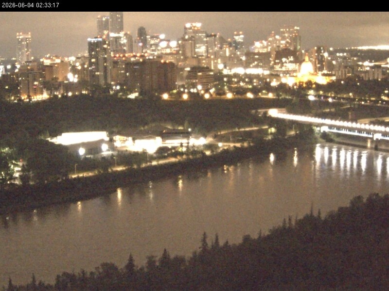 Archived image Webcam Edmonton: View Skyline