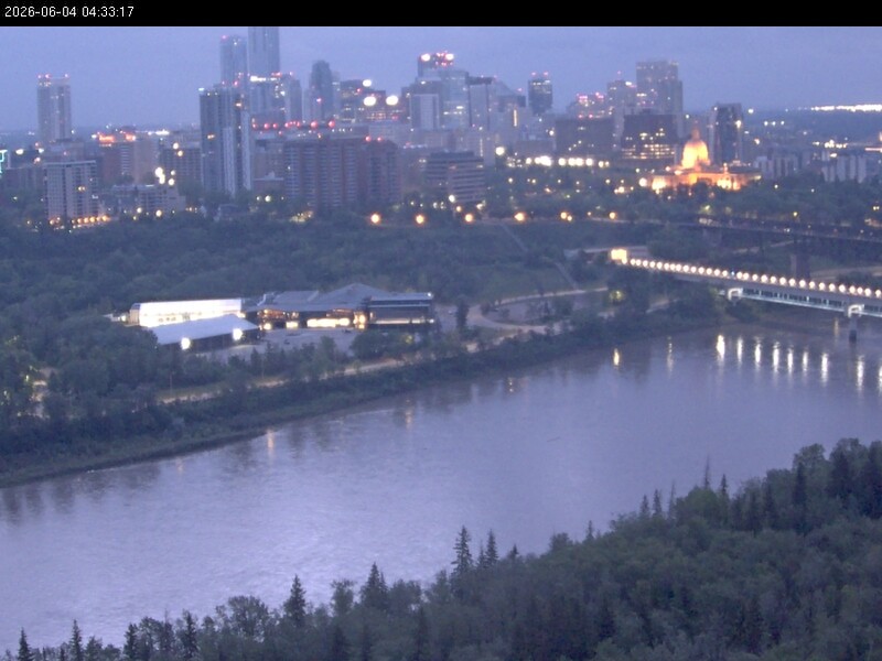 Archived image Webcam Edmonton: View Skyline