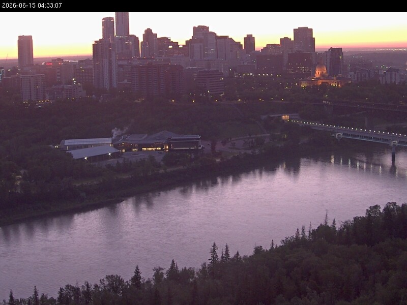 Archived image Webcam Edmonton: View Skyline