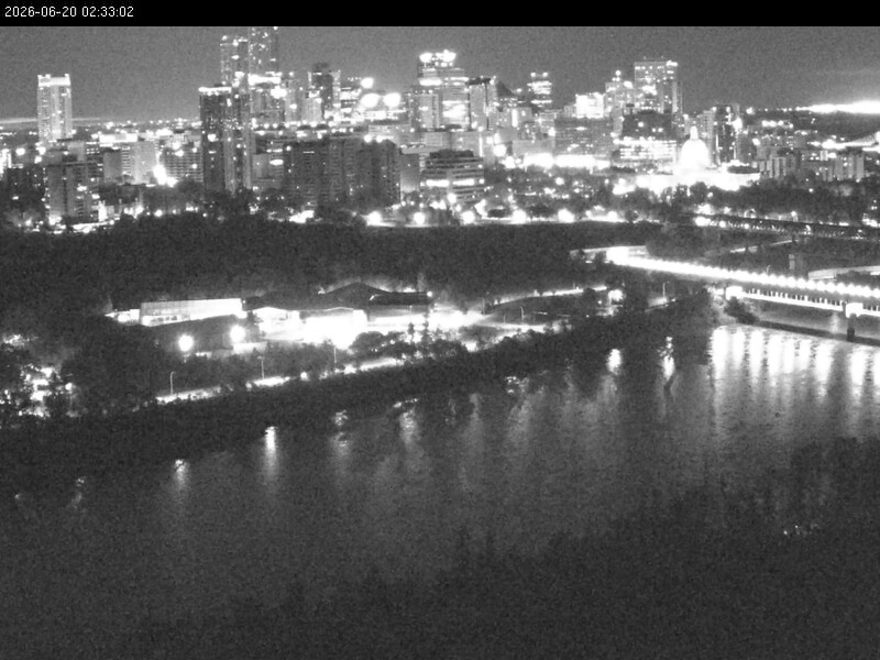 Archived image Webcam Edmonton: View Skyline