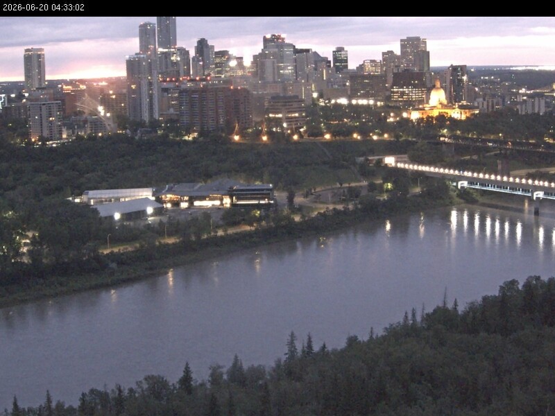 Archived image Webcam Edmonton: View Skyline