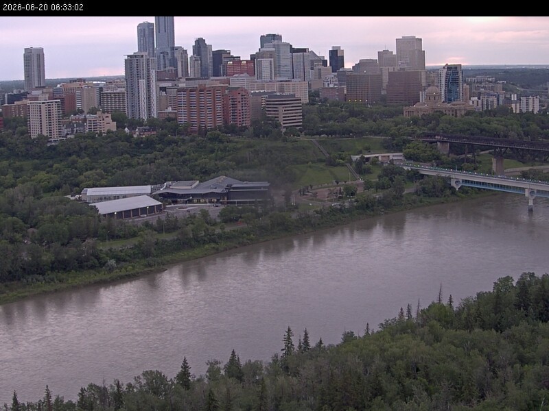 Archived image Webcam Edmonton: View Skyline