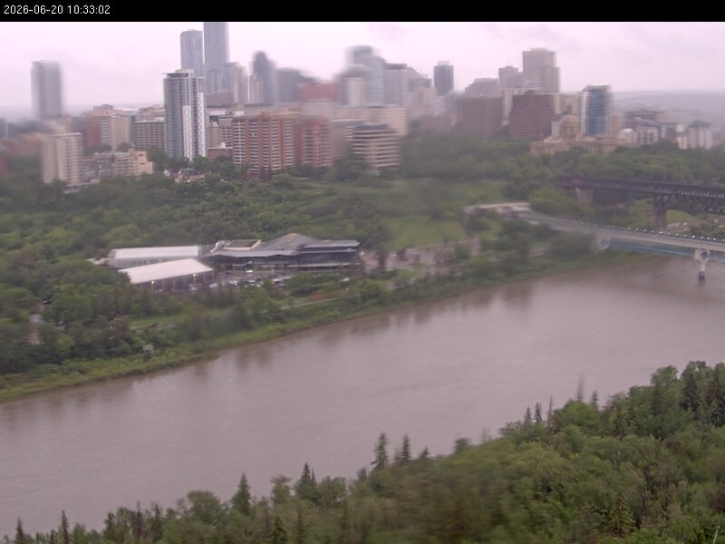 Archived image Webcam Edmonton: View Skyline