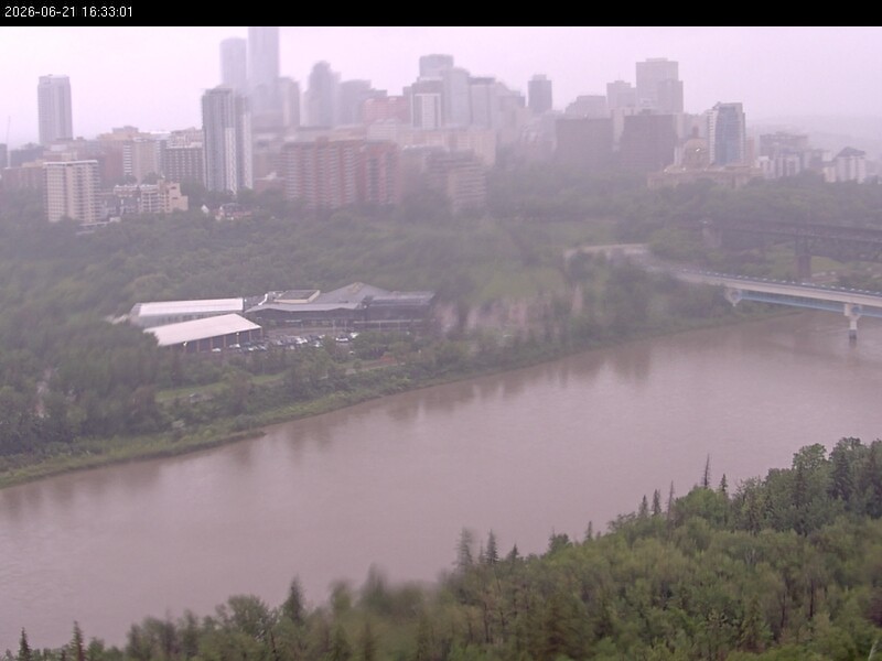 Archived image Webcam Edmonton: View Skyline