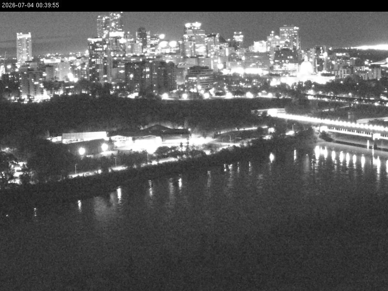 Archived image Webcam Edmonton: View Skyline