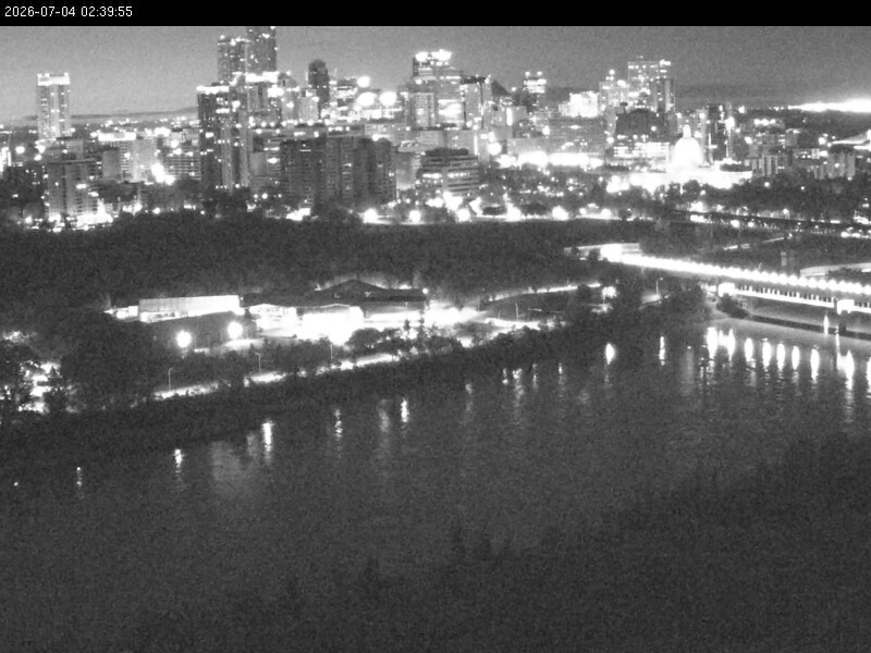 Archived image Webcam Edmonton: View Skyline