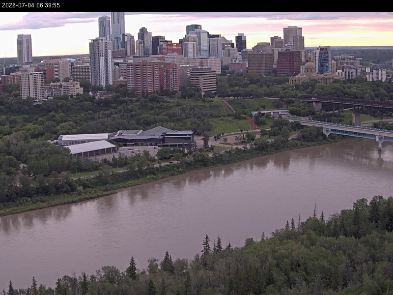 Archived image Webcam Edmonton: View Skyline