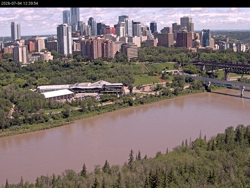 Archived image Webcam Edmonton: View Skyline