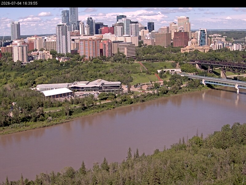 Archived image Webcam Edmonton: View Skyline