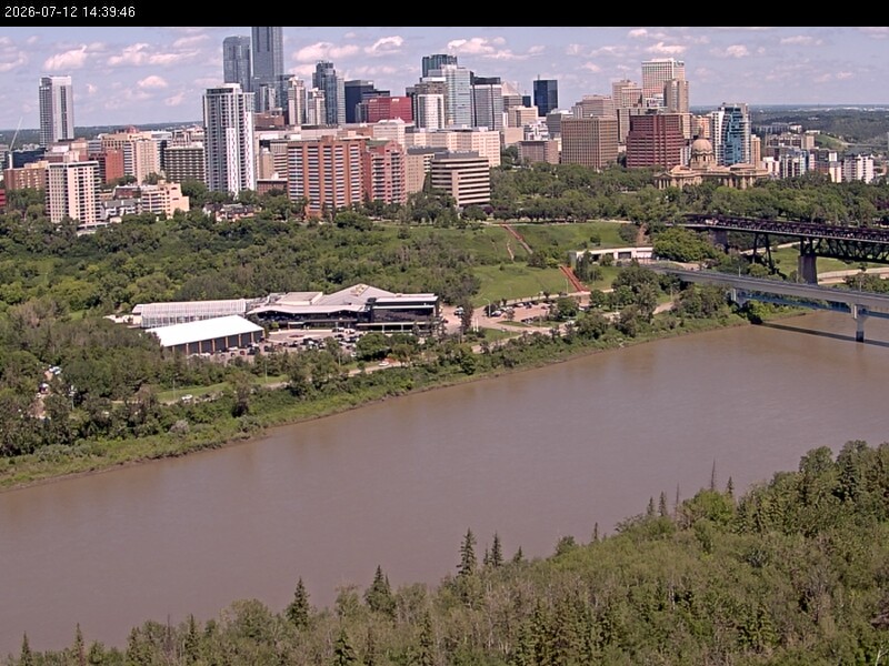 Archived image Webcam Edmonton: View Skyline