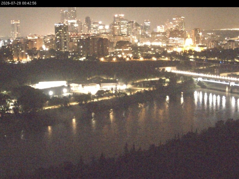 Archived image Webcam Edmonton: View Skyline