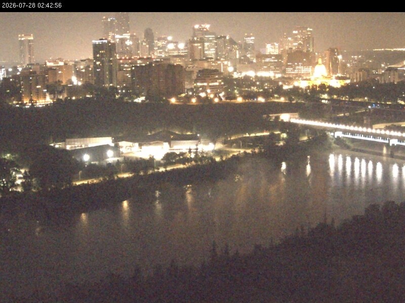 Archived image Webcam Edmonton: View Skyline