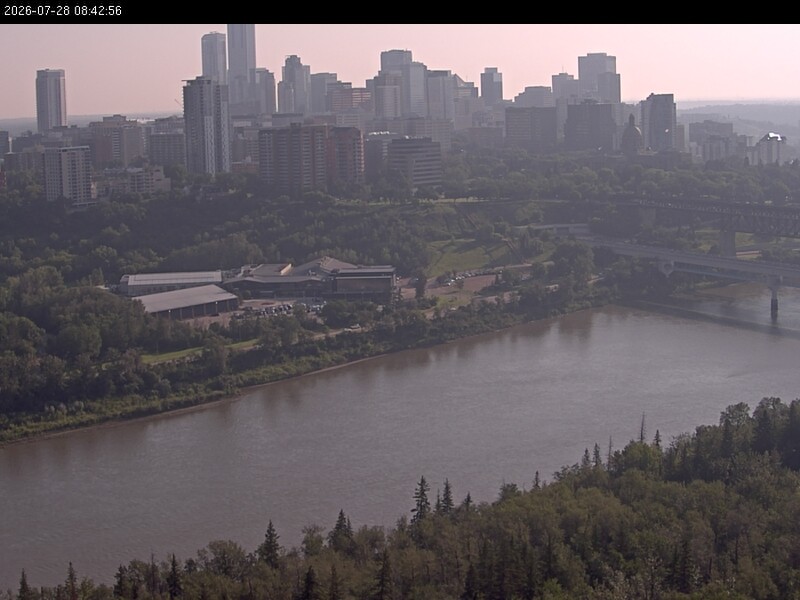 Archived image Webcam Edmonton: View Skyline