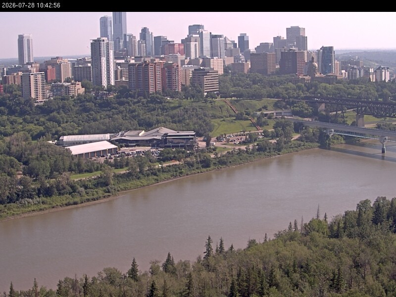 Archived image Webcam Edmonton: View Skyline