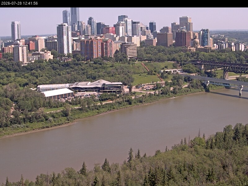 Archived image Webcam Edmonton: View Skyline