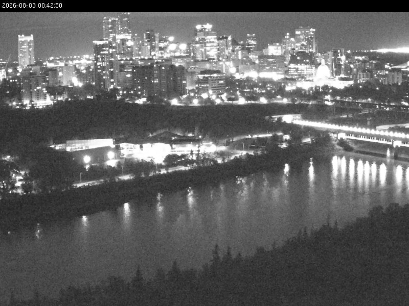 Archiv Foto Webcam Panoramablick auf das River Valley und die Skyline von Edmonton