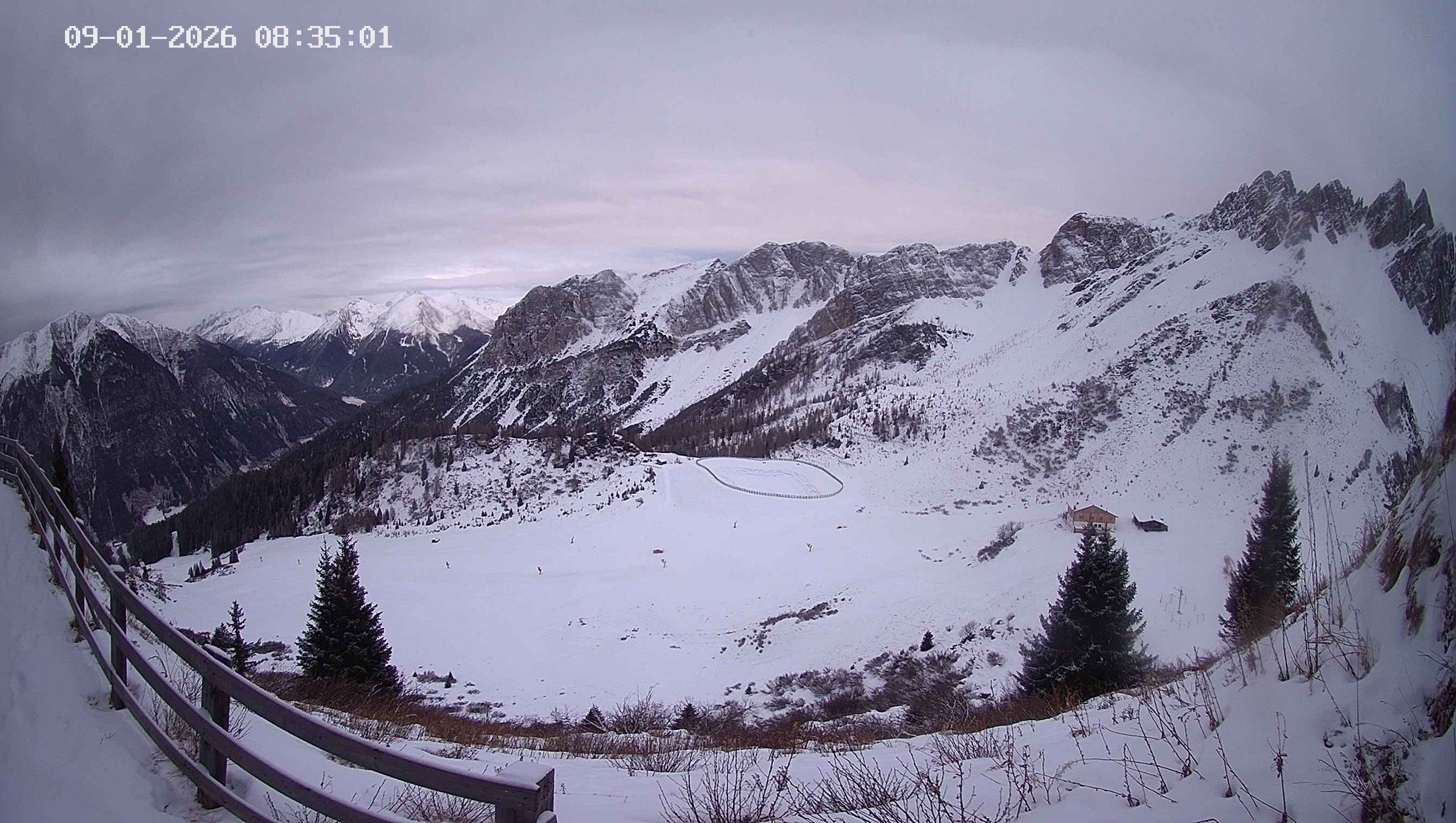 Archiv Foto Webcam Ladurns - Edelweißhütte
