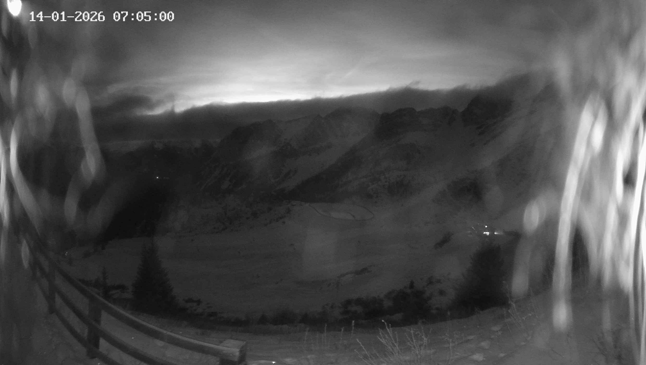 Archived image Webcam Ladurns - Malga Edelweis