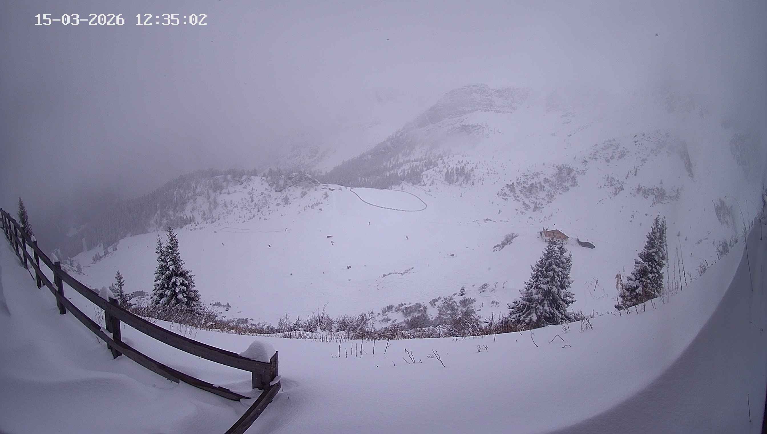 Archiv Foto Webcam Ladurns - Edelweißhütte