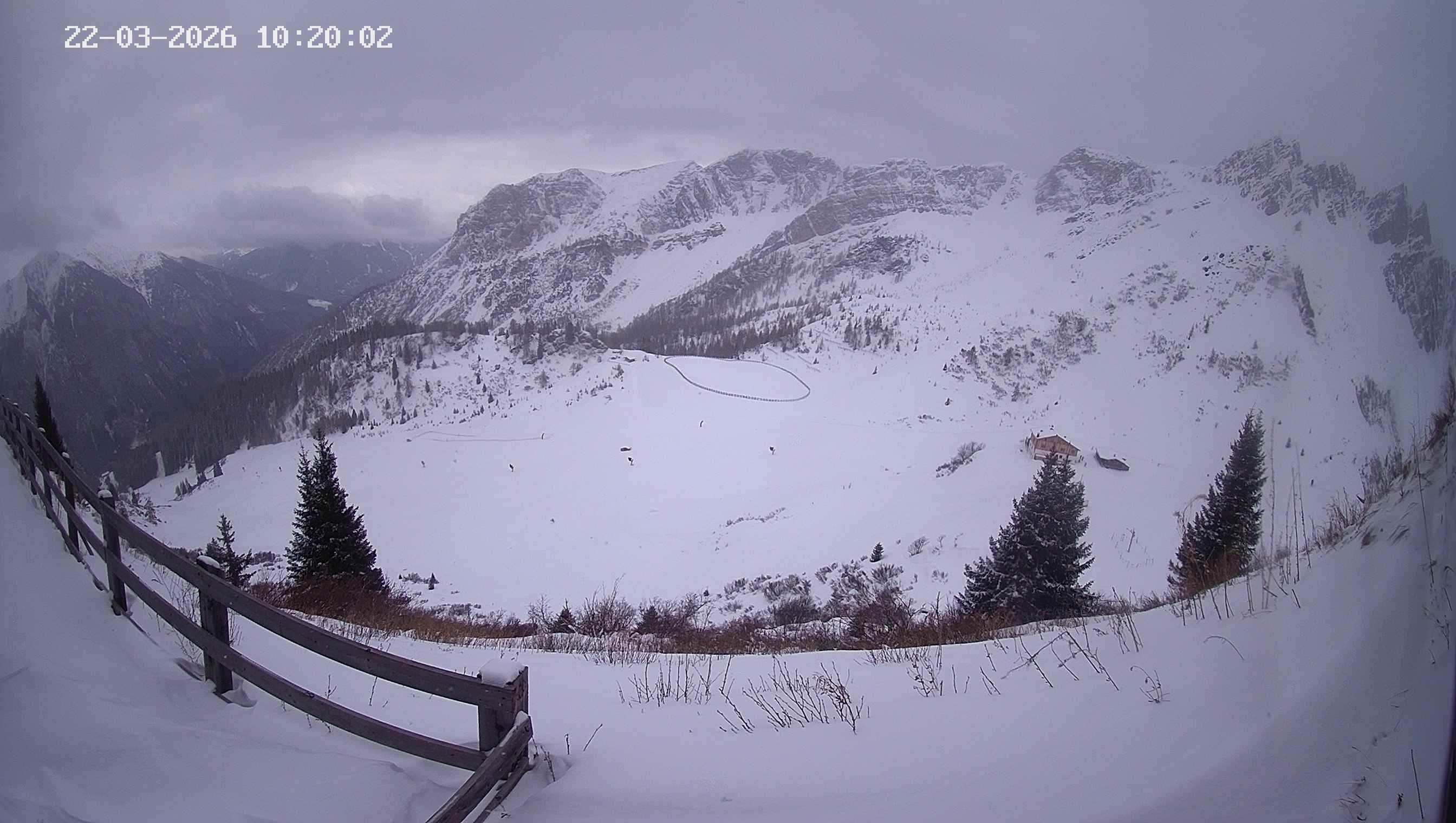 Archiv Foto Webcam Ladurns - Edelweißhütte