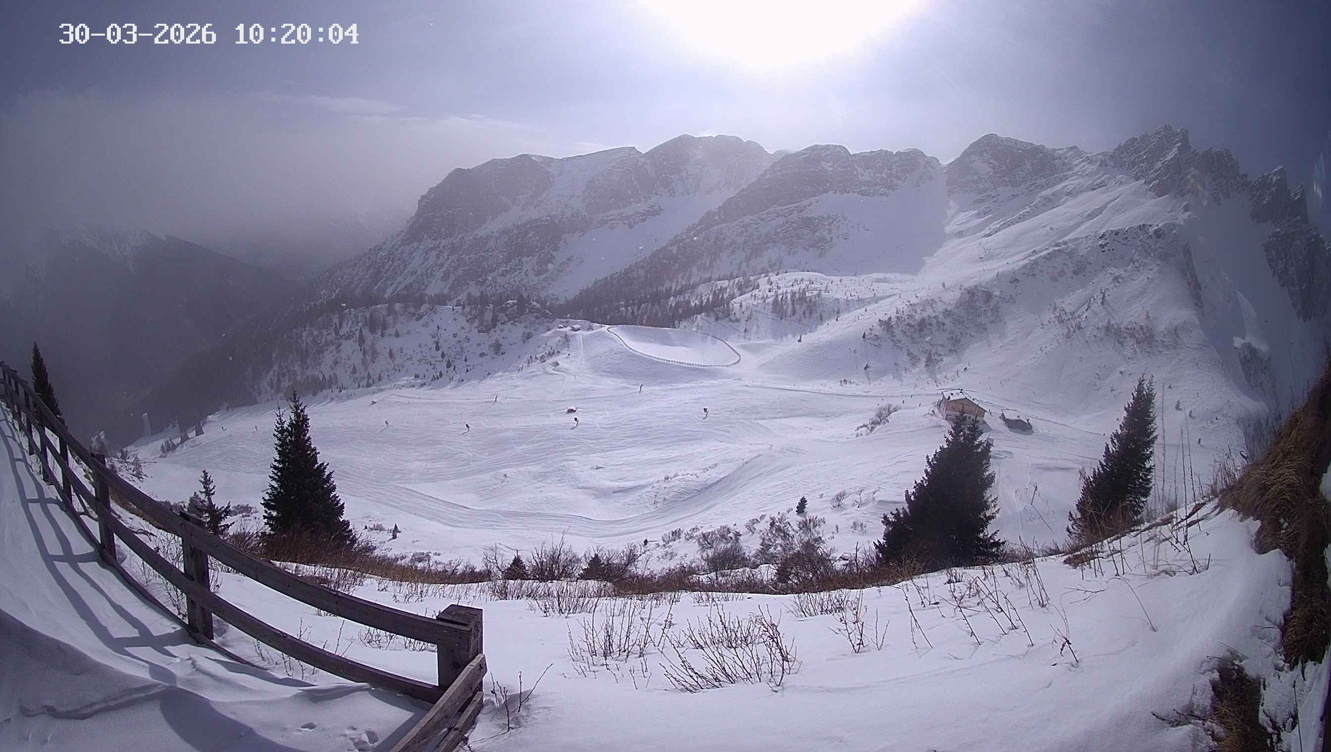 Archiv Foto Webcam Ladurns - Edelweißhütte