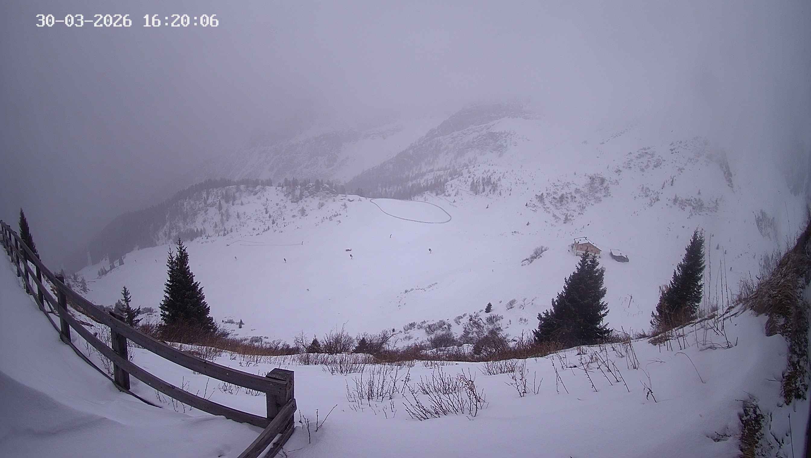 Archiv Foto Webcam Ladurns - Edelweißhütte