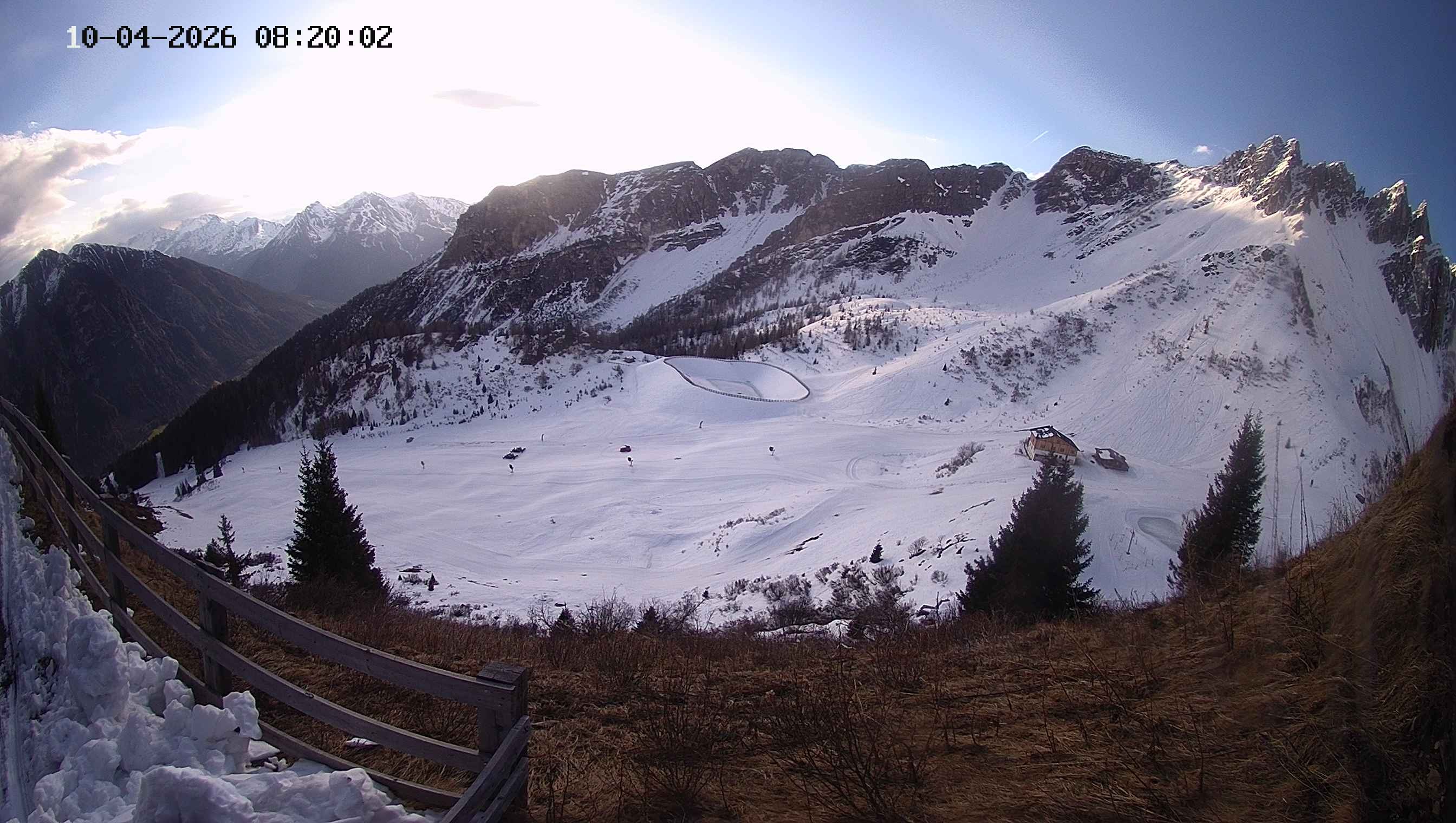 Archiv Foto Webcam Ladurns - Edelweißhütte