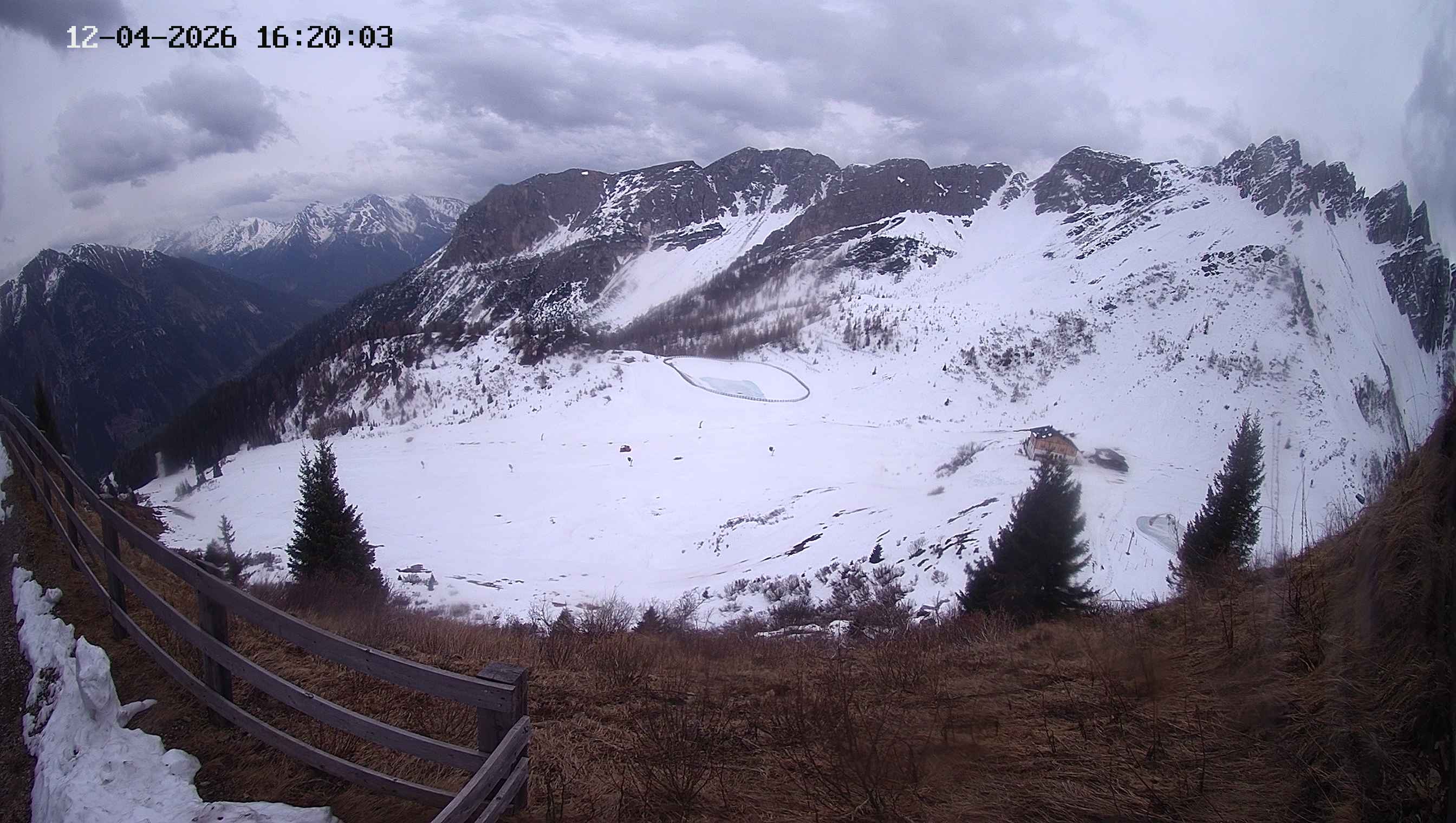 Archived image Webcam Ladurns - Malga Edelweis