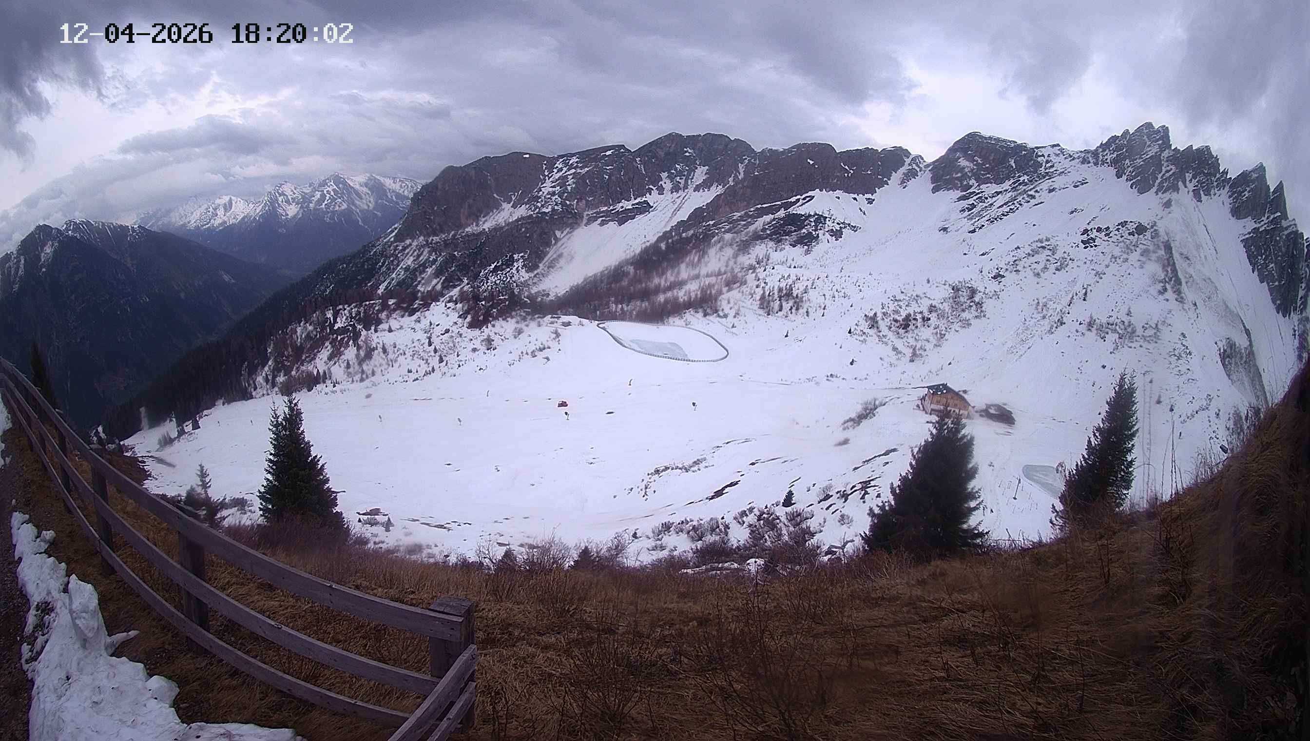 Archived image Webcam Ladurns - Malga Edelweis