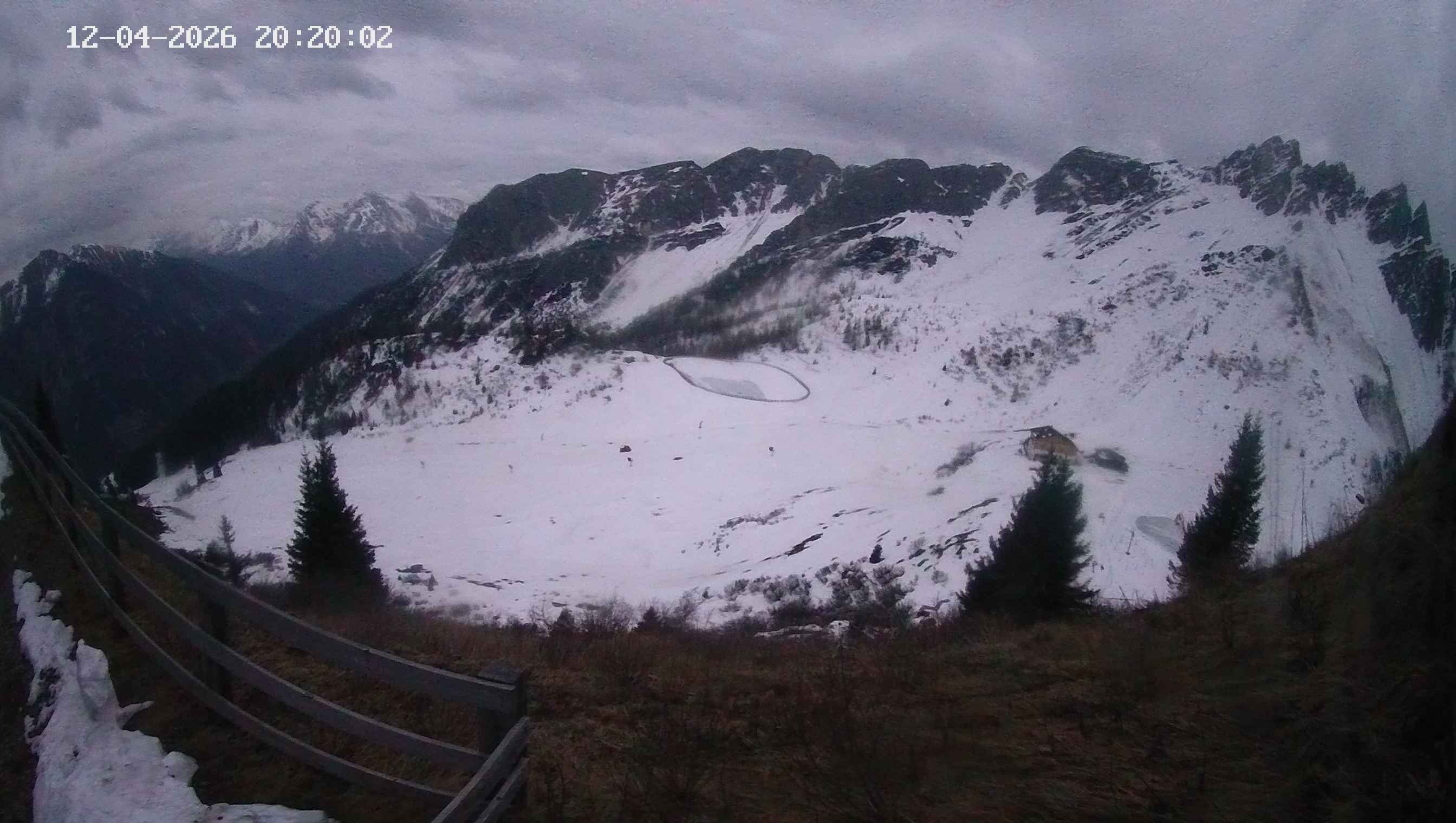 Archived image Webcam Ladurns - Malga Edelweis