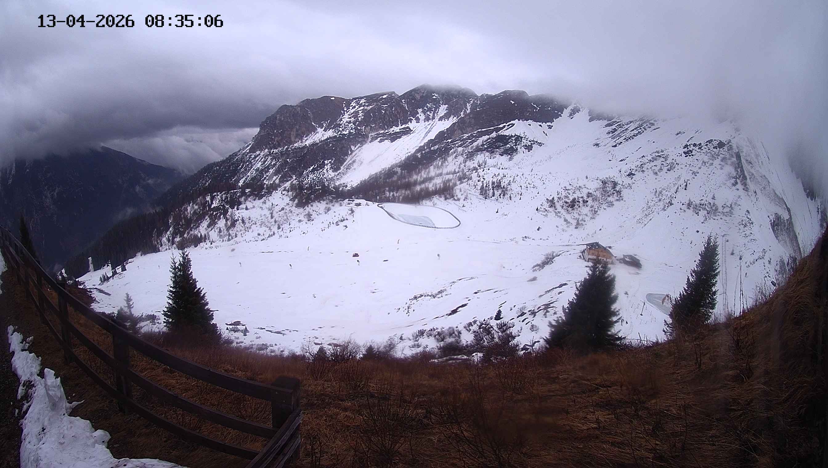 Archiv Foto Webcam Ladurns - Edelweißhütte
