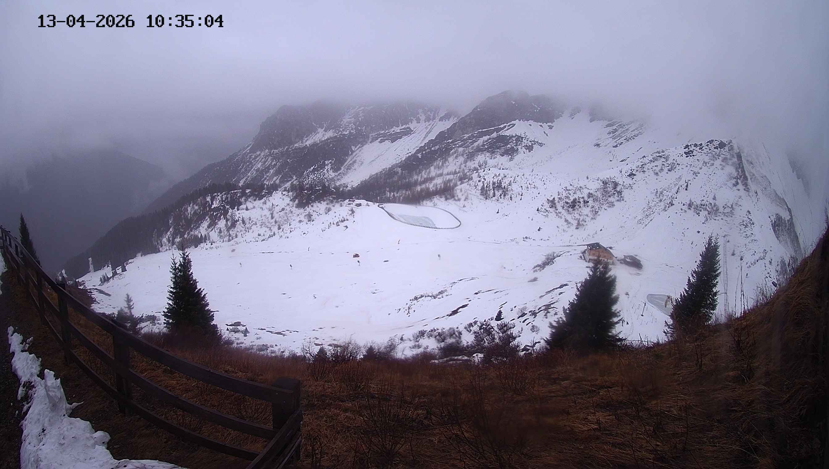 Archiv Foto Webcam Ladurns - Edelweißhütte